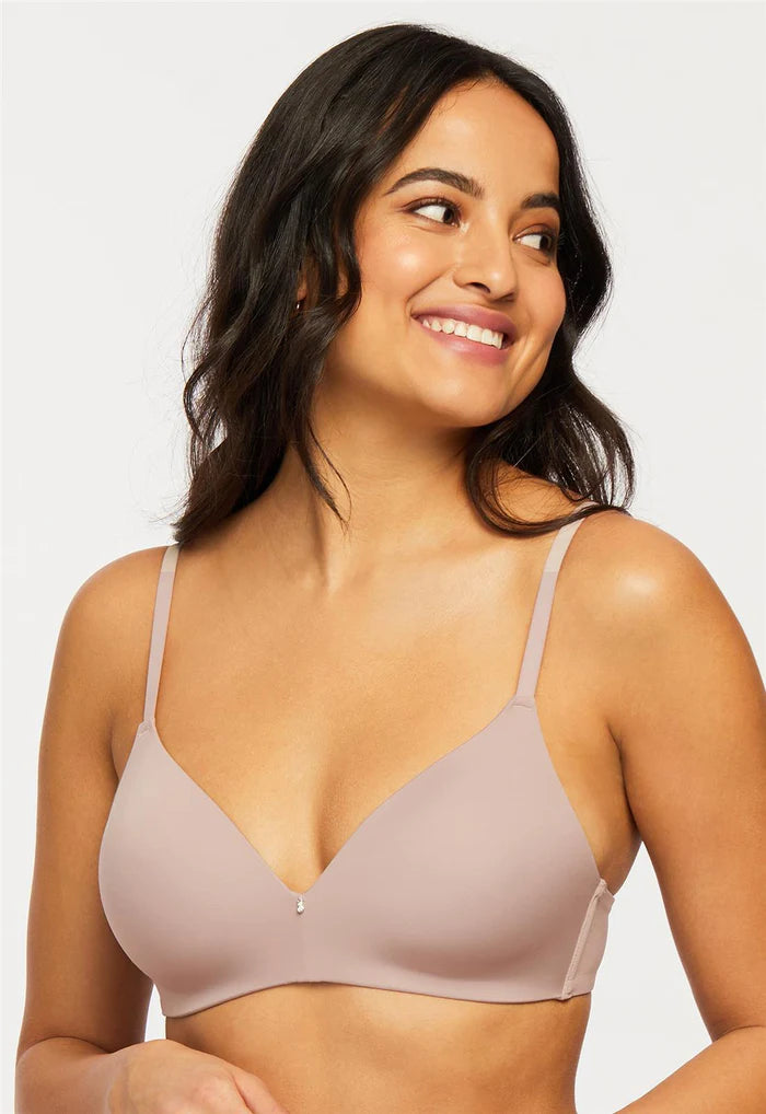 Montelle Wireless Molded Cup Bra *Final Sale* Molded Cup Montelle 28DD (E) MOONSHELL