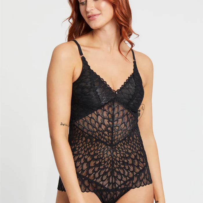 Montelle Lacy Bodysuit Montelle S BLACK / NOIR