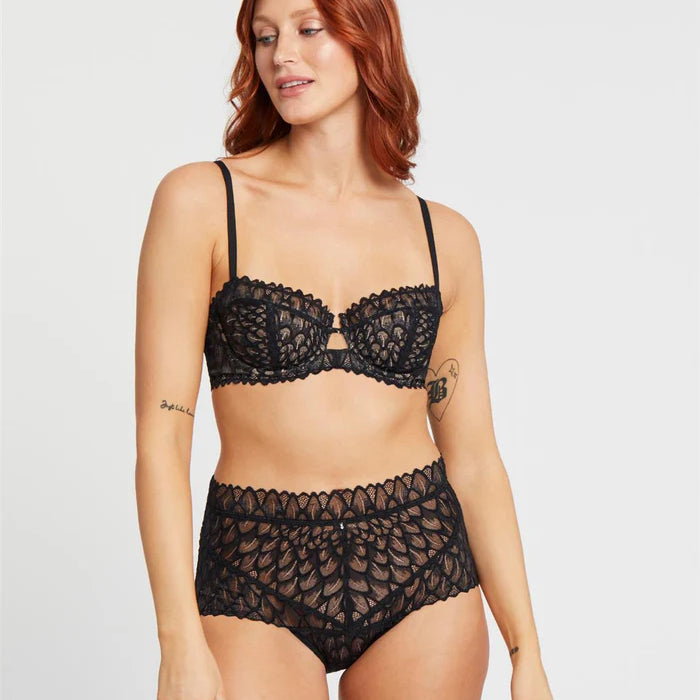 Montelle Lacy High Waist Brief Bra Fittings by Court