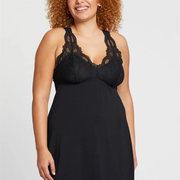 Fleur't Chemise Bra Fittings by Court S (30B-DD -32B-D) BLACK