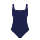 Panache Serena Square Neck One Piece Swimsuit *Final Sale* Bra Fittings by Court 30G US / 30F UK AZZURRO NAVY