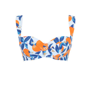 Panache Sicily Bette Balcony Bikini Top *Final Sale* Bikini Bra Fittings by Court 30I US / 30G UK SICILY