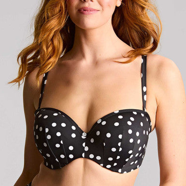 Panache Scarlett Bandeau Bikini Top Bikini Bra Fittings by Court