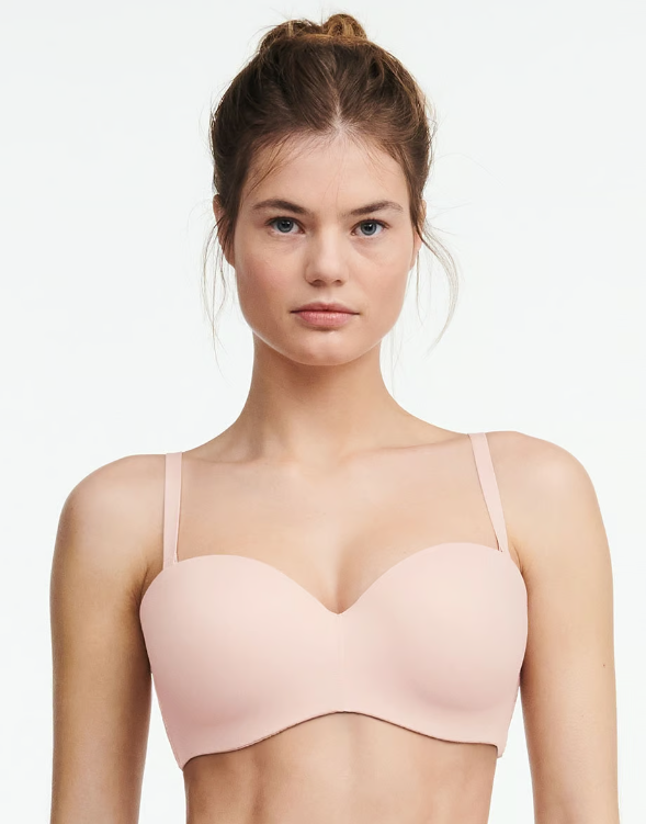 Chantelle Norah Comfort Strapless Convertible Bra Molded Cup Chantelle