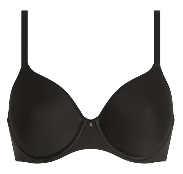 Chantelle Comfort Chic Full Coverage Bra *Final Sale* Molded Cup Chantelle 32DDD (F) US / 32E UK BLACK