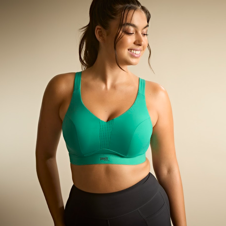 Panache Endurance Sports Bra - Green Bra Fittings by Court 30DDD US / 30E UK Green