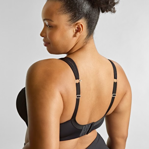 Sculptresse by Panache Activate Sports Bra - BLACK/CHALK Bra Fittings by Court