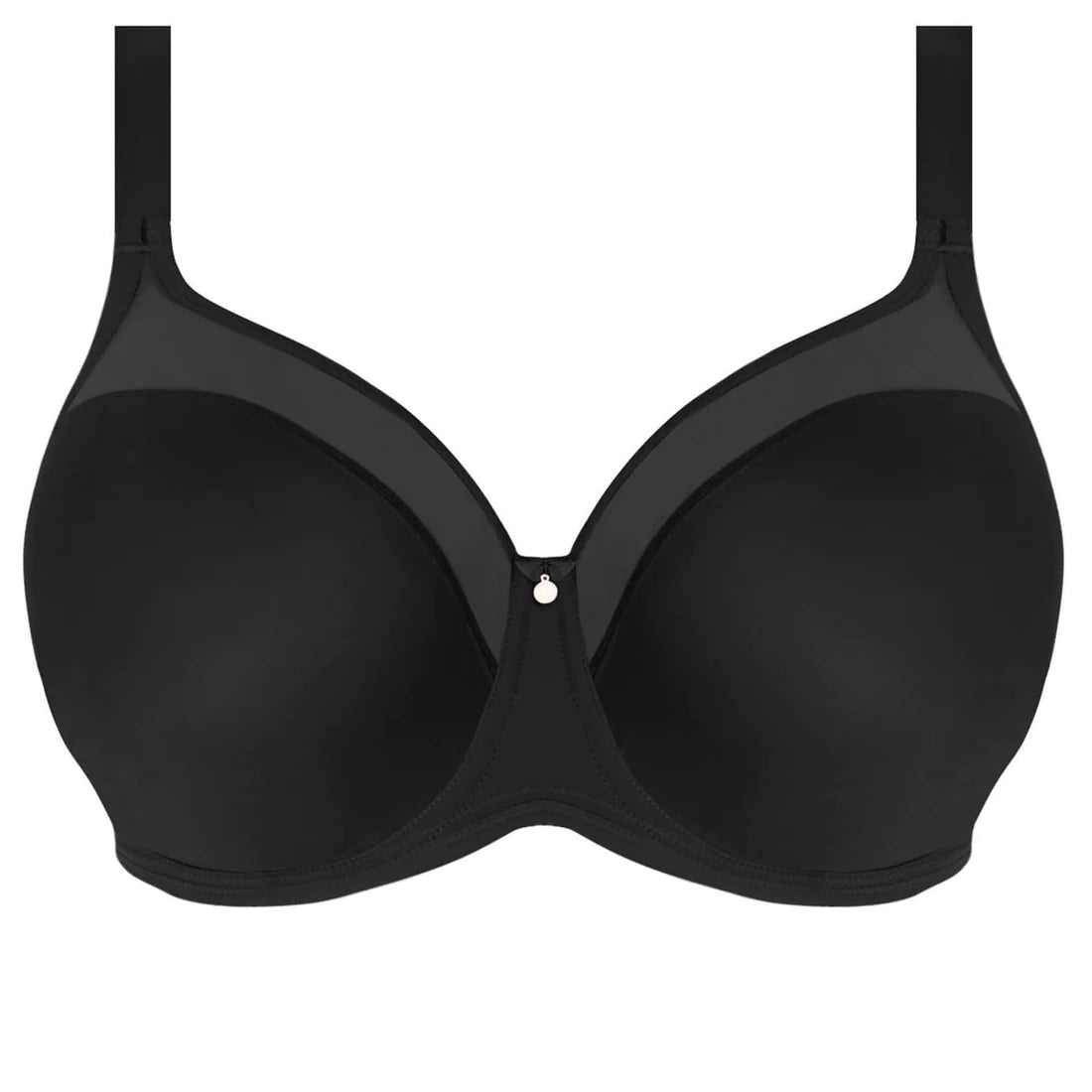 Elomi Smooth T-Shirt Bra Elomi 32J US / 32GG UK BLACK