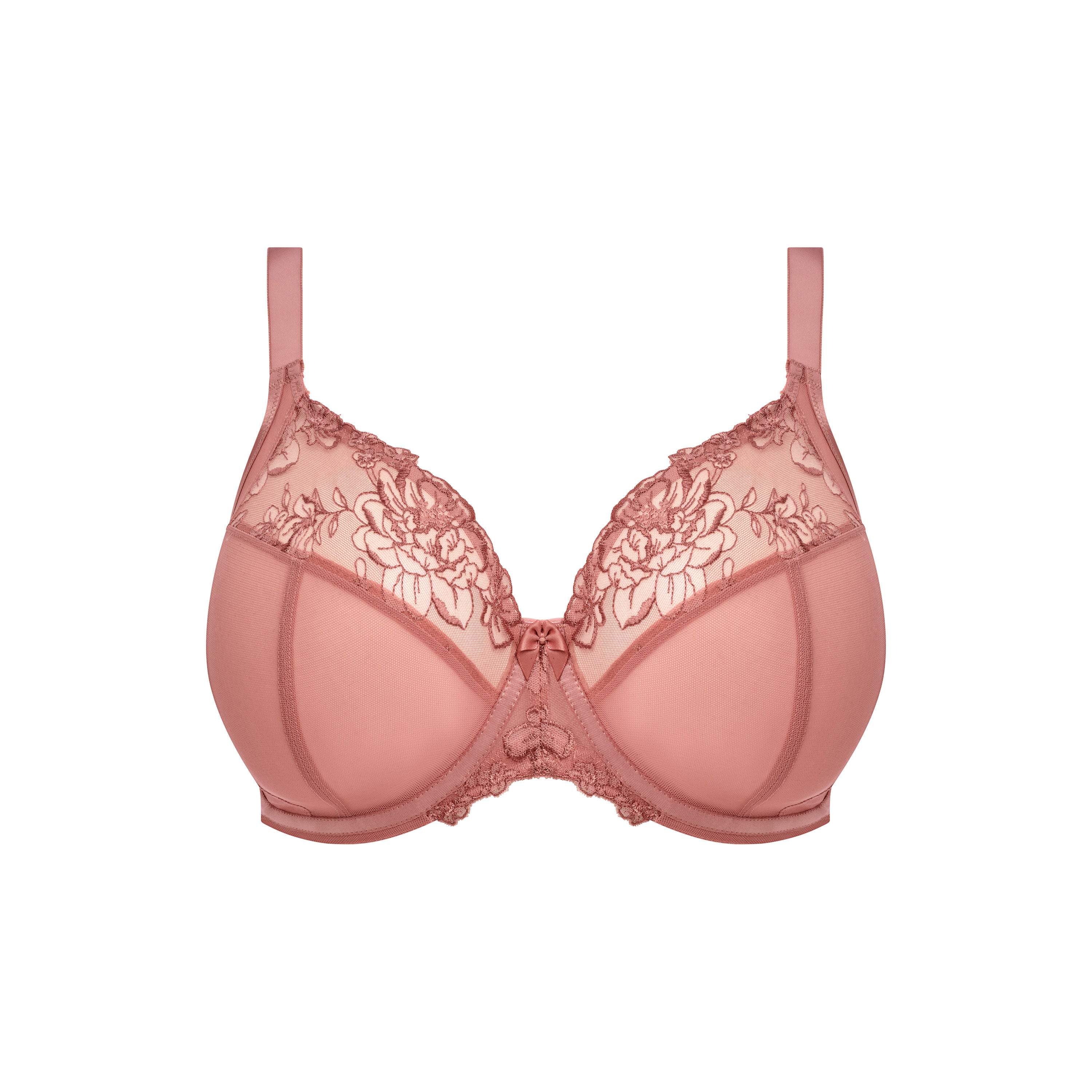 Elomi Teagan Plunge Bra - Ash Rose Elomi 32J US / 32GG UK ASH ROSE