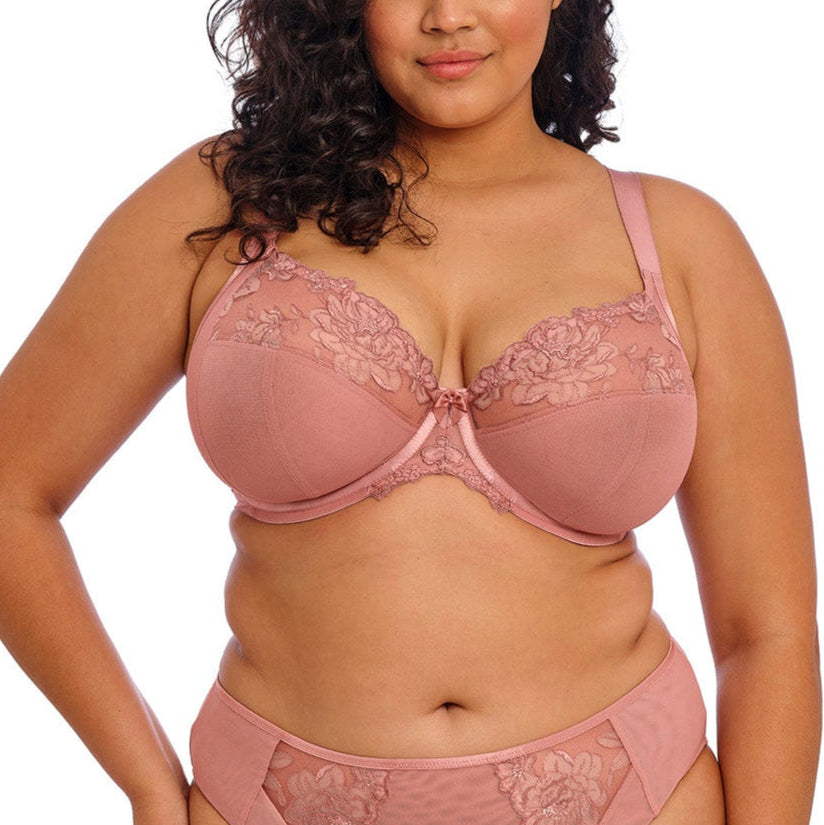 Elomi Teagan Plunge Bra - Ash Rose Elomi