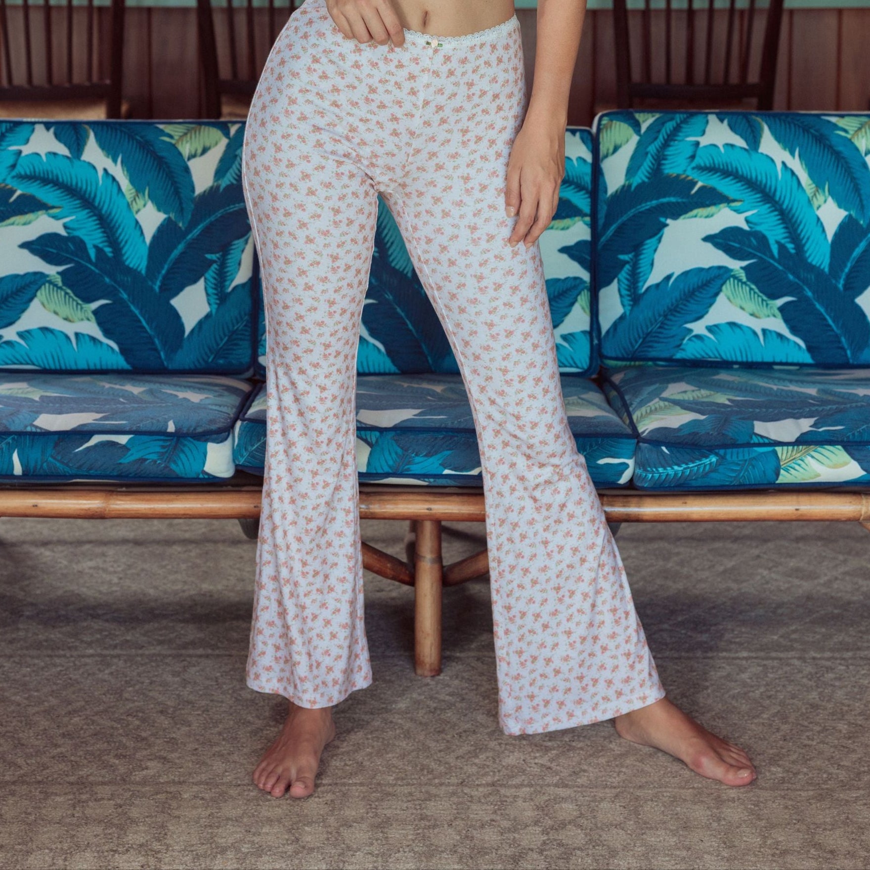 Kilo Brava Ditsy Floral Flare Pant *Final Sale Bra Fittings by Court S DITSY FLORAL