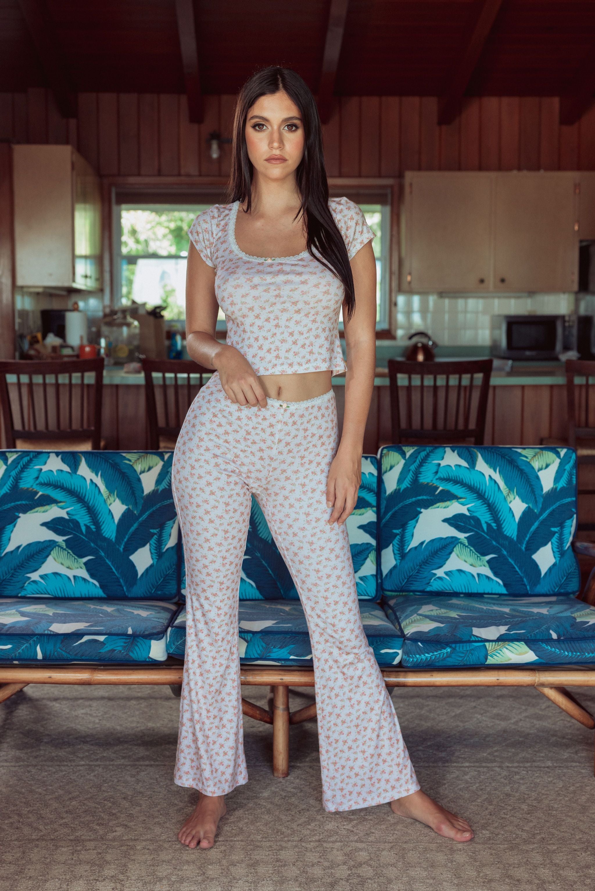 Kilo Brava Ditsy Floral Cap Sleeve Top *Final Sale Bra Fittings by Court