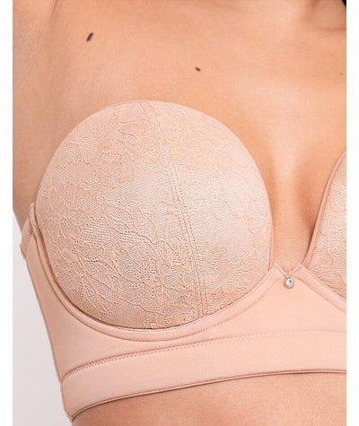 Curvy Kate Hey Girls Strapless Curvy Kate 30DD LATTE