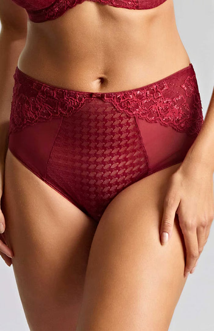 Panache Envy Deep Brief - Sparkling Cherry Bra Fittings by Court