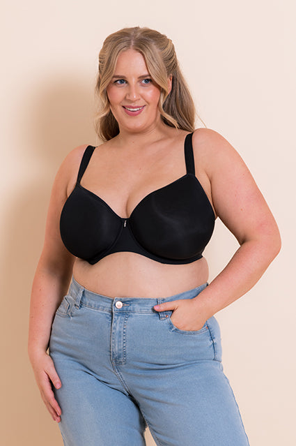 Curvy Kate Smoothie Spacer T-Shirt Bra Spacer Foam Curvy Kate 30G US / 30F UK BLACK