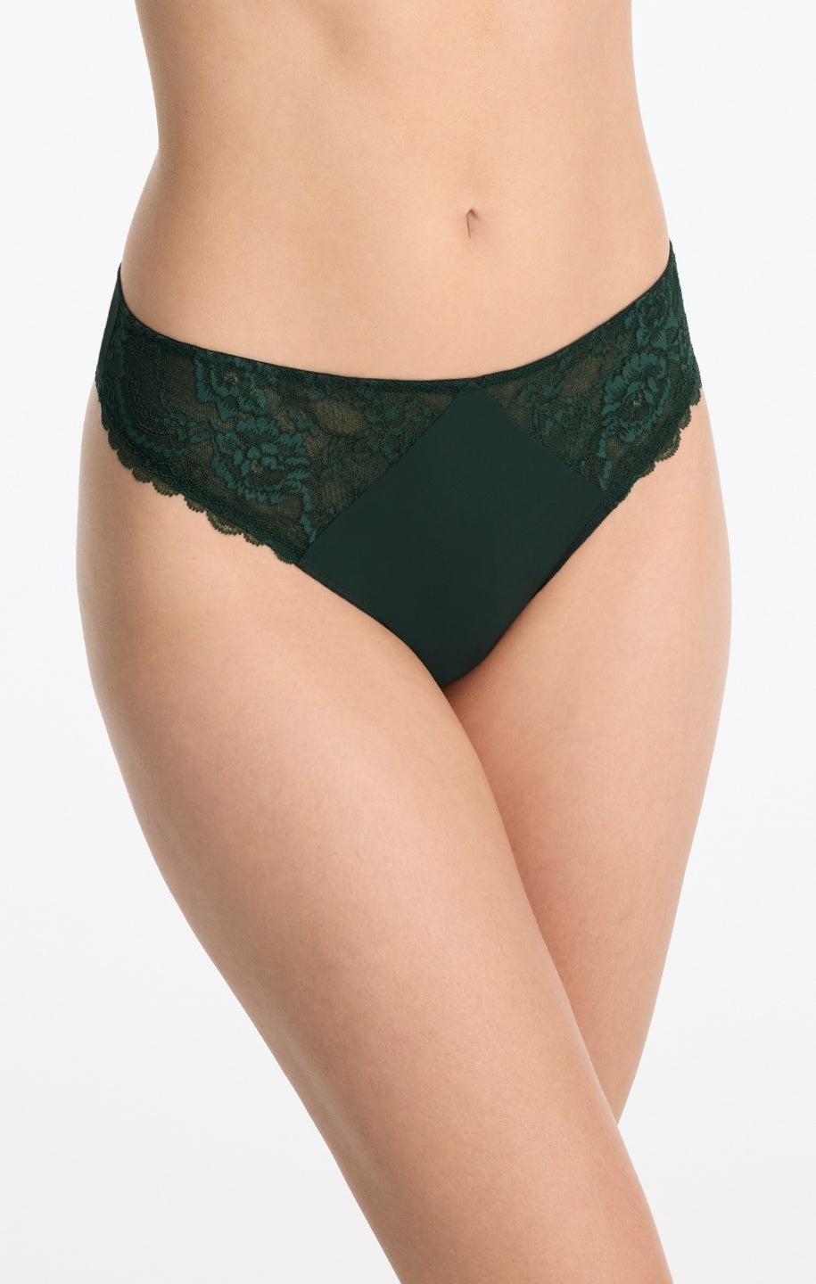 Skarlett Blue Minx Fashion Color Thong - Spruce Bra Fittings by Court
