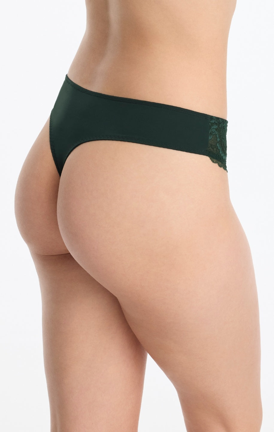 Skarlett Blue Minx Fashion Color Thong - Spruce Bra Fittings by Court