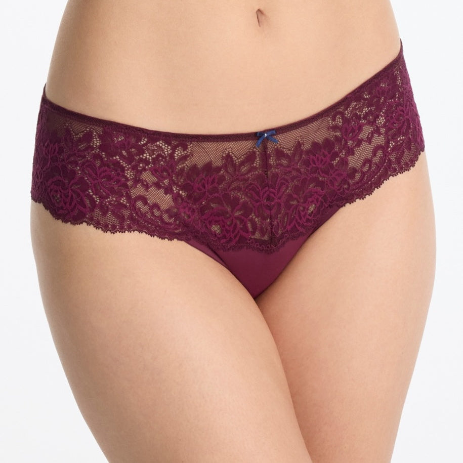 Skarlett Blue Captivate Bikini Brief - Figgy/Nocturnal Bra Fittings by Court