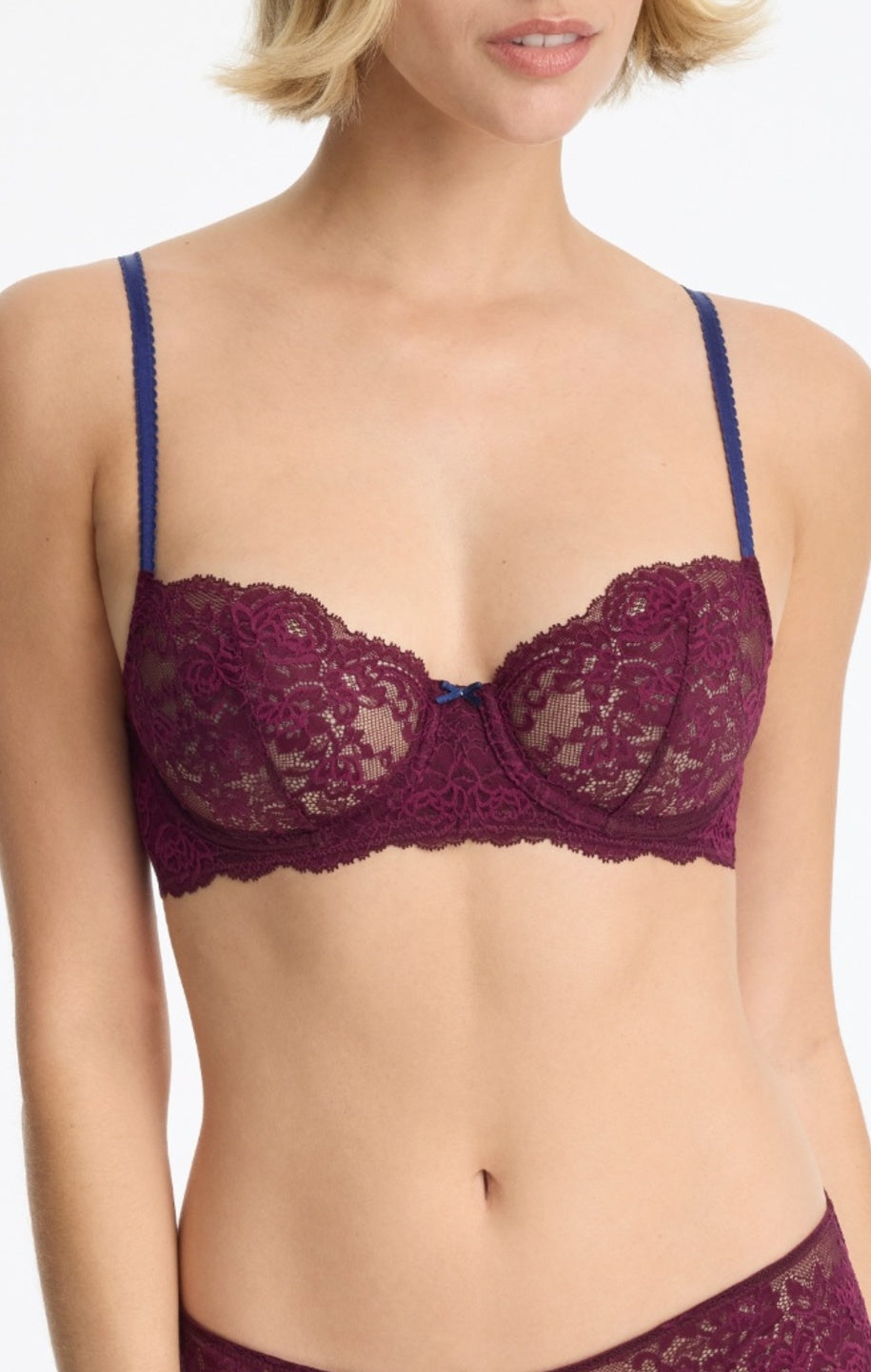 Skarlett Blue Captivate Multiway Balconette - Figgy / Nocturnal Skarlett Blue 32D FIGGY / NOCTURNAL