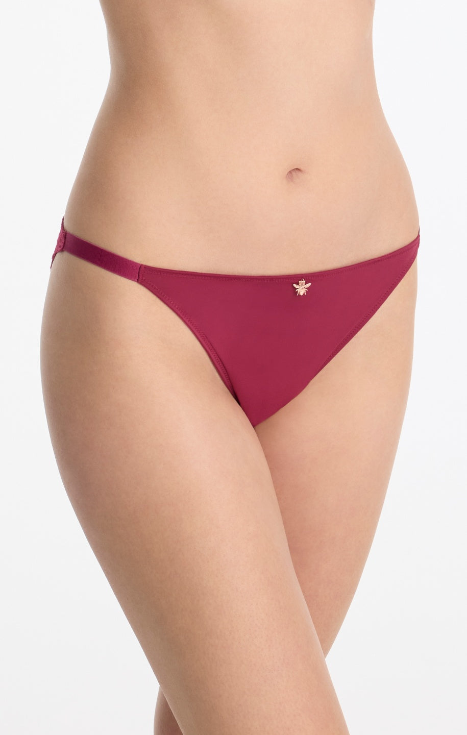 Skarlett Blue Bonbon String Bikini Brief - Maraschino Bra Fittings by Court