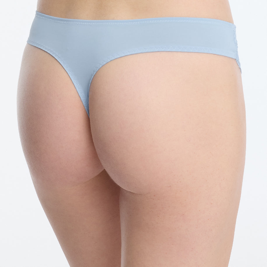 Skarlett Blue Minx Fashion Color Thong -Blue Moon Bra Fittings by Court