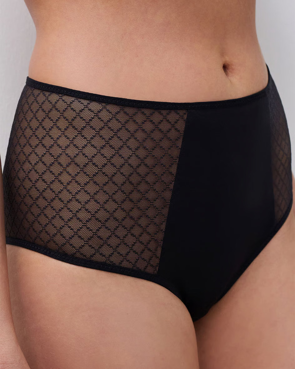 Chantelle Norah Chic Full Brief-Black Chantelle