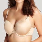 Panache Porcelain Elan Molded T-Shirt Bra *Final Sale* Molded Cup Bra Fittings by Court 28DD NUDE