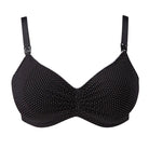 Royce Blossom Wireless Nursing Bra Royce 32DDD-H US / 32E-FF UK BLACK / WHITE