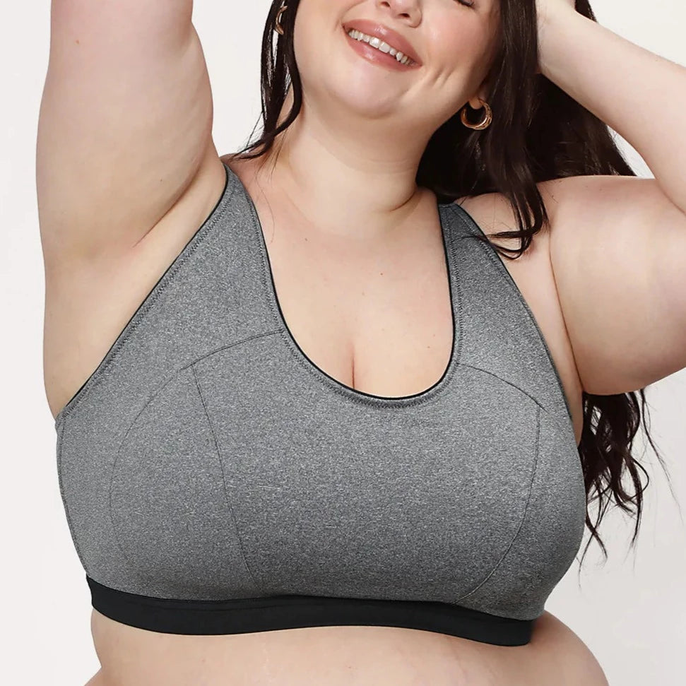 Curvy Couture Medium Impact Sports Bra Bra Fittings by Court