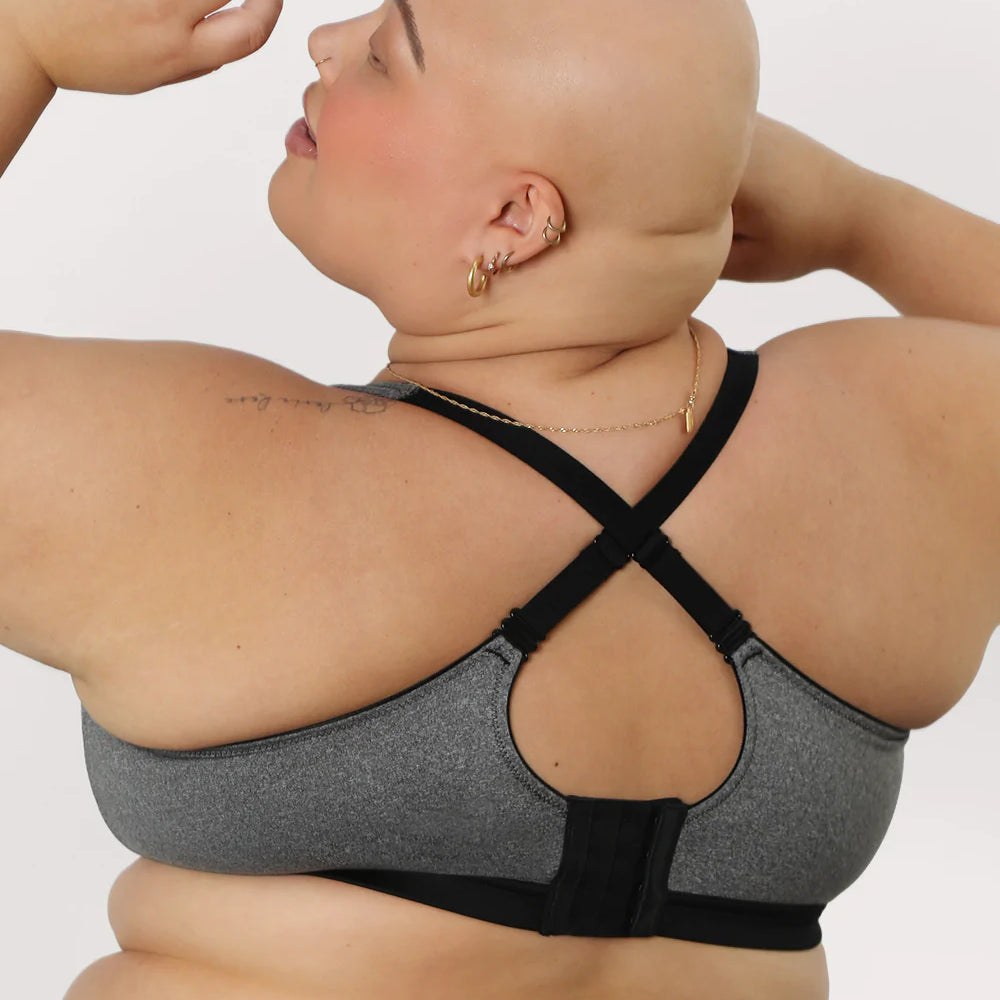 Curvy Couture Medium Impact Sports Bra Bra Fittings by Court