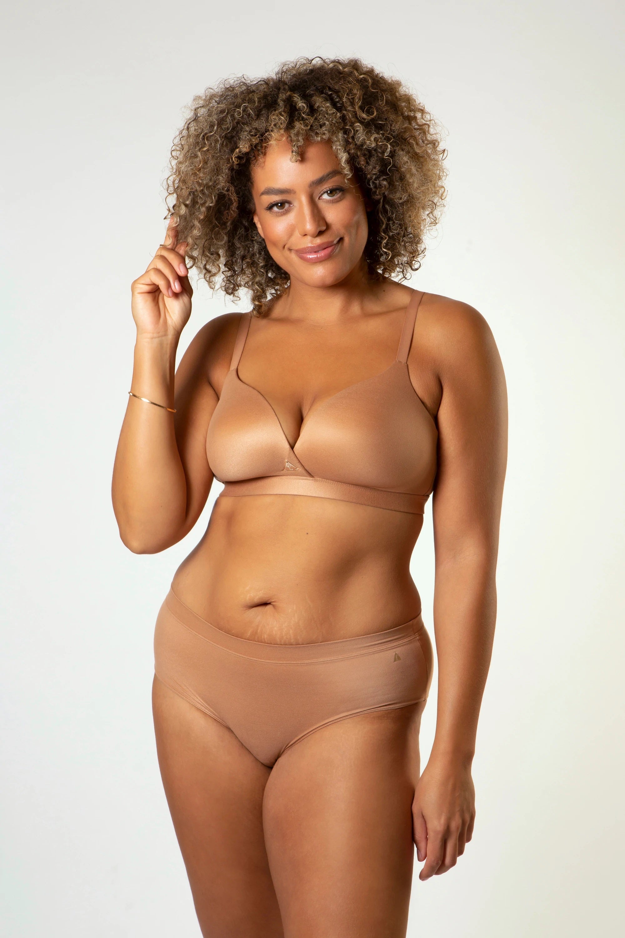 The Freedom Wireless Bra *Final Sale* Freedom 28J US / 28GG UK CLAY