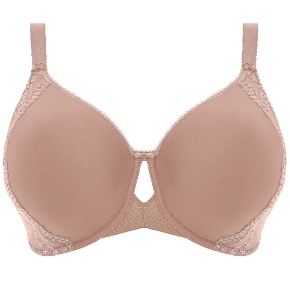 Elomi Charley Spacer Foam Bra Fittings by Court 34I US / 34G UK FAWN