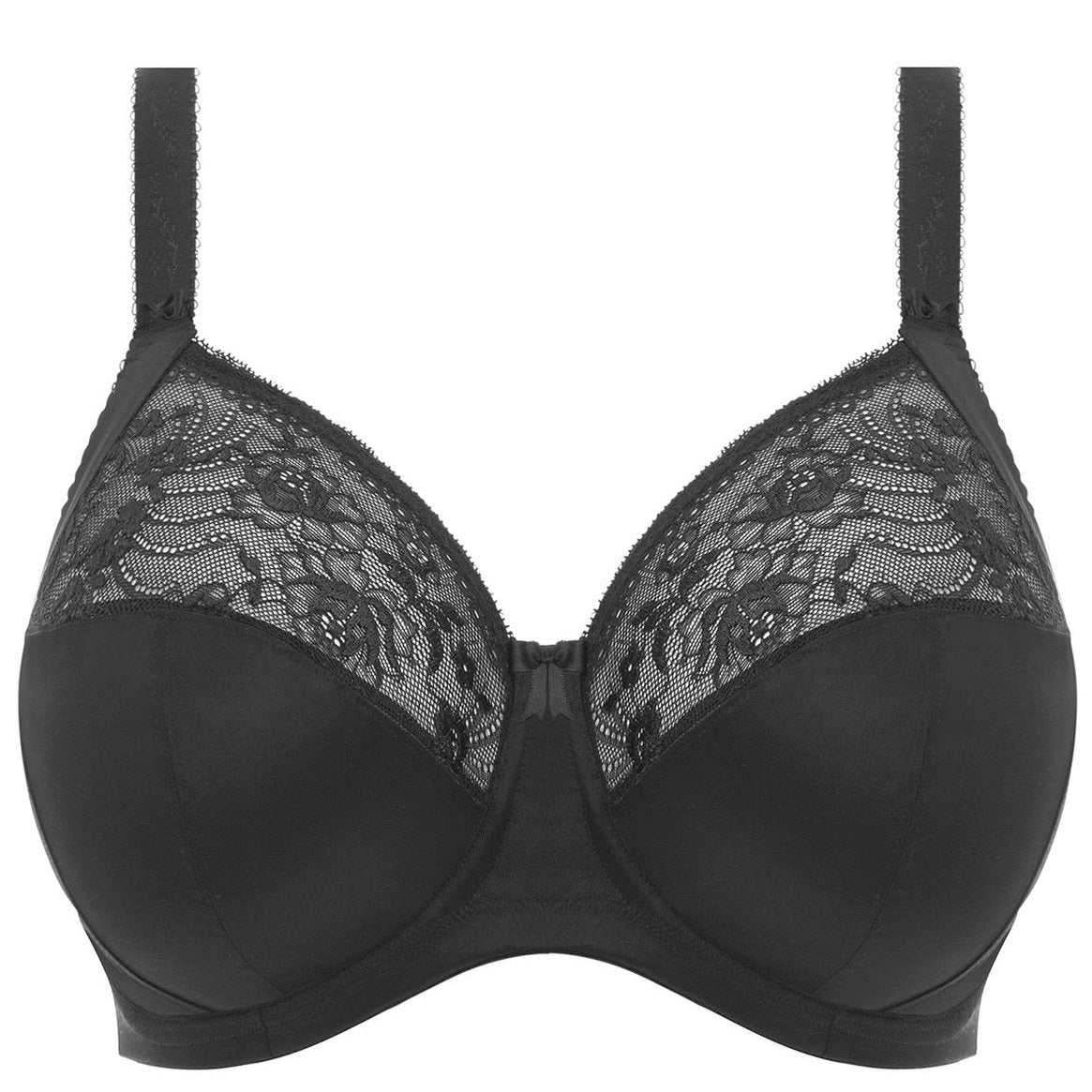 Elomi Morgan - Ebony and Black Elomi 34K US / 34H UK BLACK