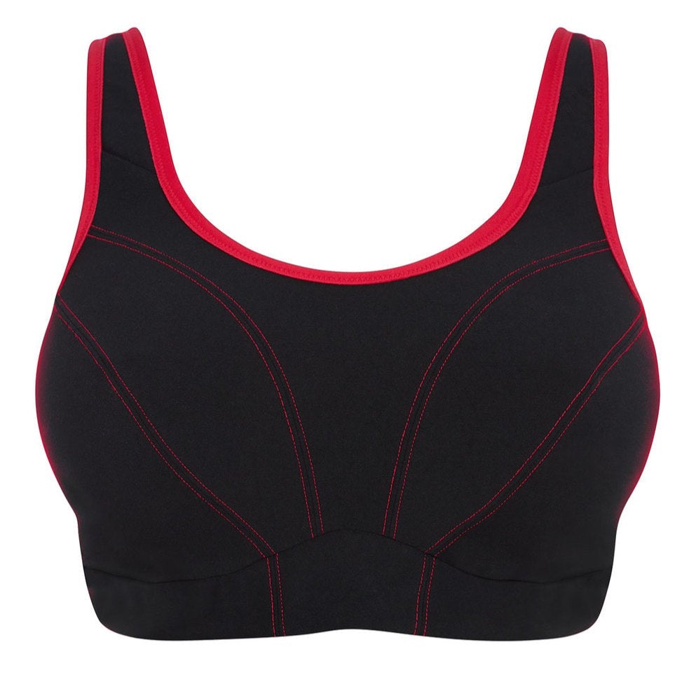 Goddess Sports Bra Goddess 46C BLACK