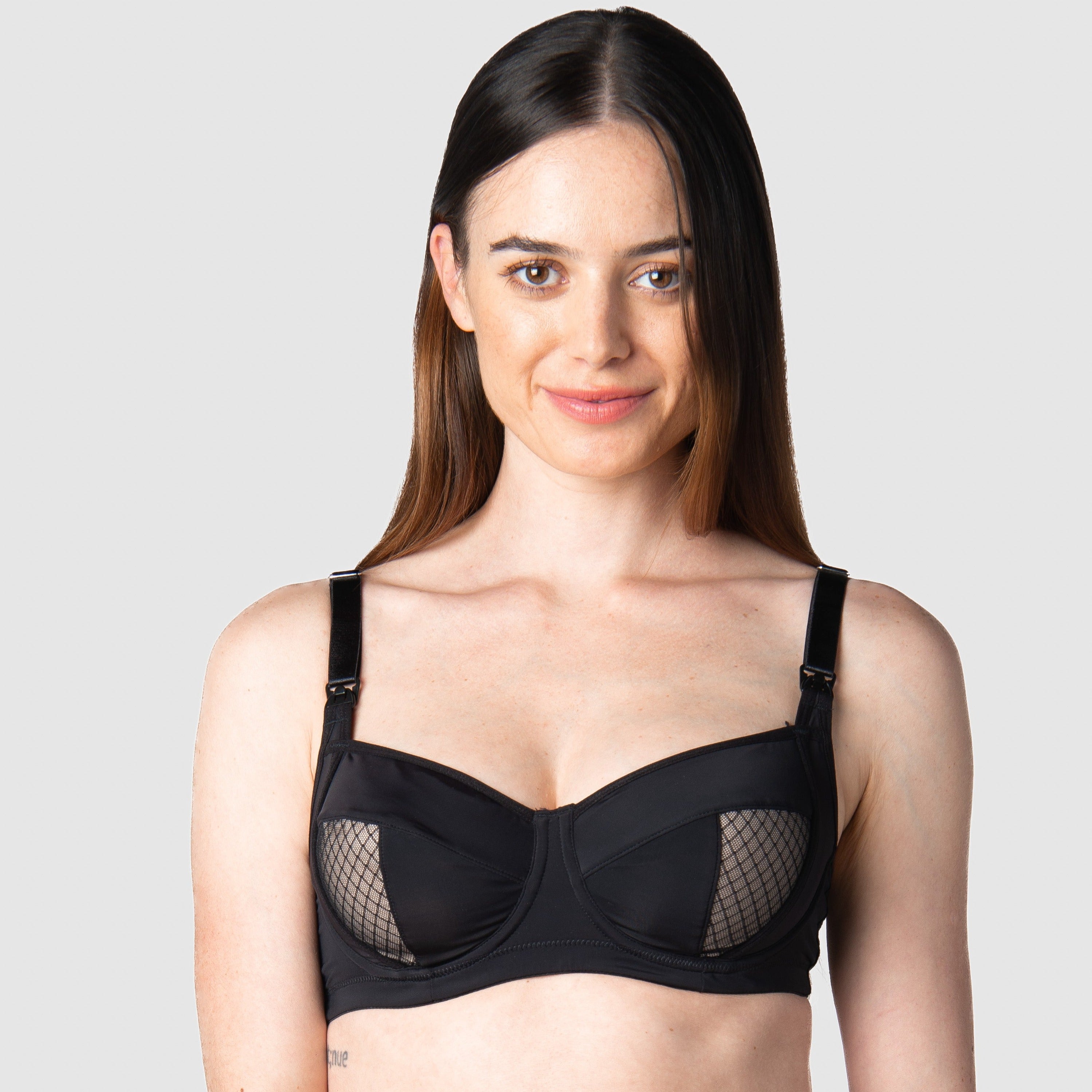 Hotmilk Enlighten Nursing Bra Hotmilk 30DDD US / 30E UK BLACK