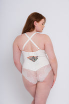 Curvy Kate Scantilly Indulgence Stretch Lace Bodysuit Bra Fittings by Court