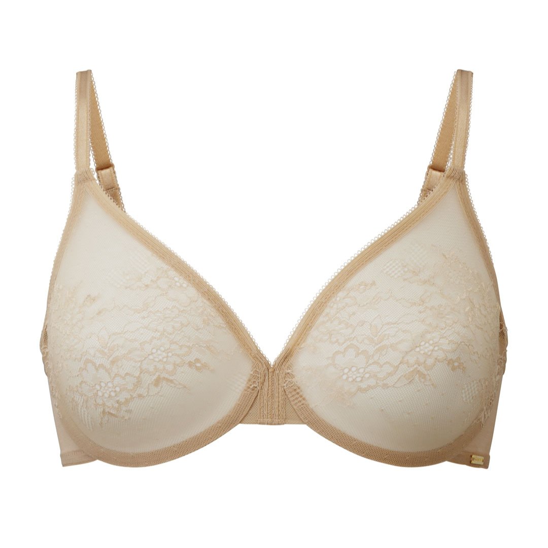 Gossard Glossies Lace Bra Gossard 28DDD US / 28E UK NUDE