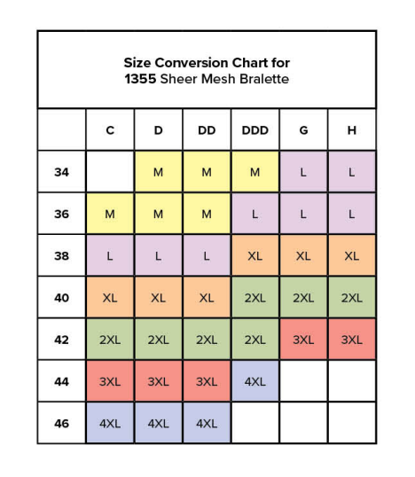 Curvy Couture Sheer Mesh Bralette Curvy Couture