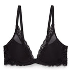 Natori Feathers Plunge Molded Cup Natori 32B BLACK