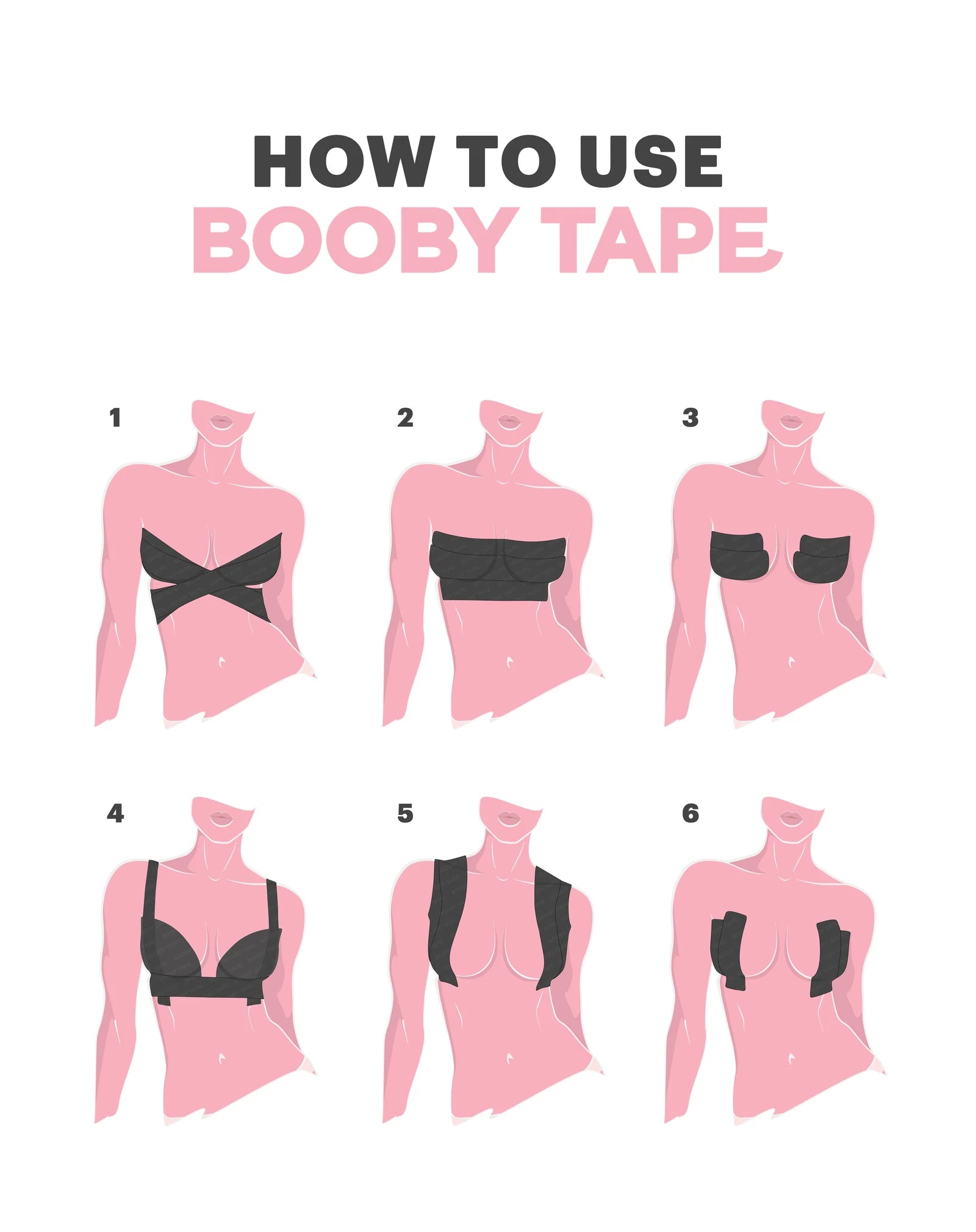 Booby Tape Bra Fittings by Court