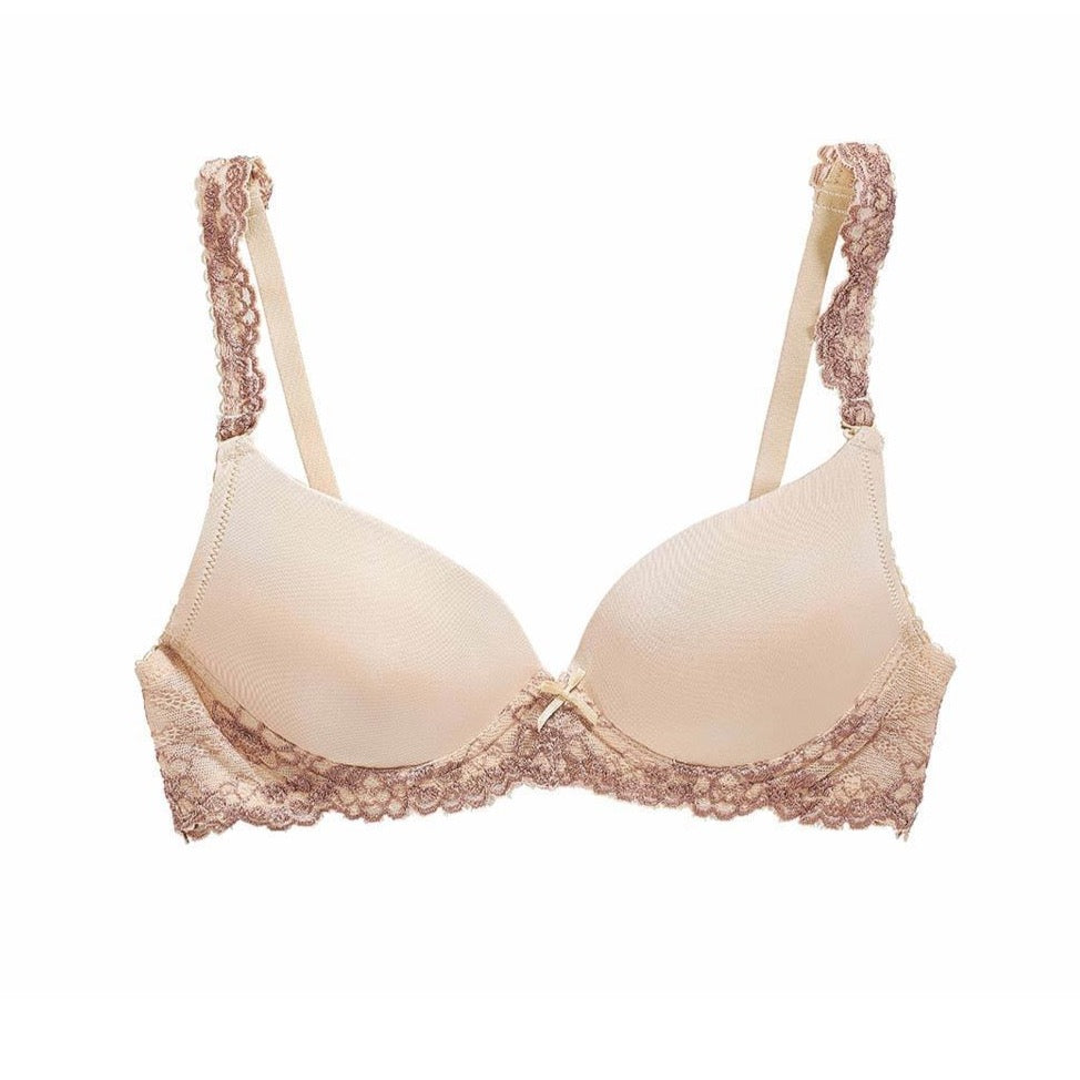 Little Bra Company Yvonne Padded Little Bra Company 28A NUDE/MOCHA
