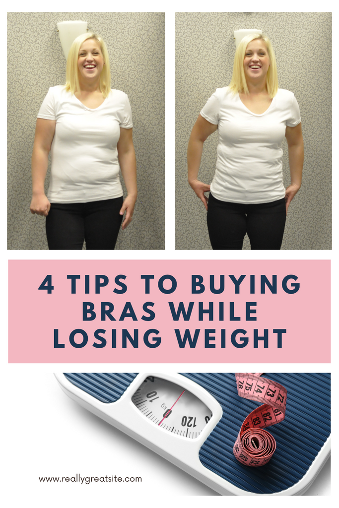 Before and After: 4 Tips to Buying Bras When Losing Weight