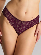 Panache Allure Brazilian Fashion Color - Plum Bra Fittings by Court