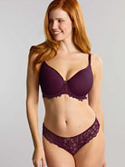 Panache Allure Brazilian Fashion Color - Plum Bra Fittings by Court