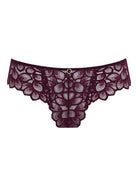 Panache Allure Brazilian Fashion Color - Plum Bra Fittings by Court 4 US / 8 UK (XS) PLUM