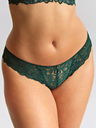 Panache Allure Brazillian - Forest Green Bra Fittings by Court