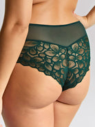 Panache Allure Deep Brief - Forest Green Bra Fittings by Court