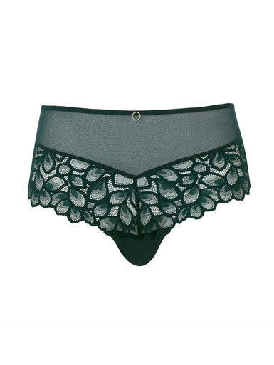 Panache Allure Deep Brief - Forest Green Bra Fittings by Court 6 US / 10 UK (S) FOREST GREEN