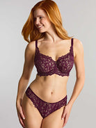 Panache Allure Full Cup - Plum Panache