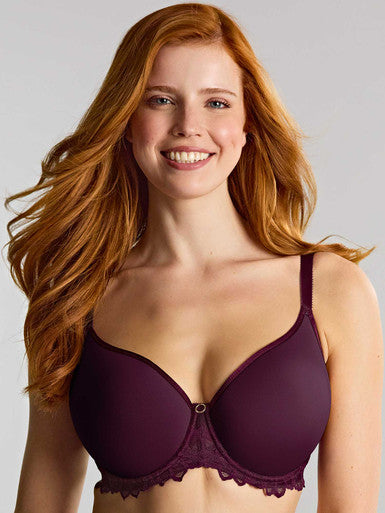 Panache Allure Spacer Bra - Plum Spacer Foam Panache